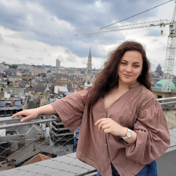 Ukrainian girl in Belgium