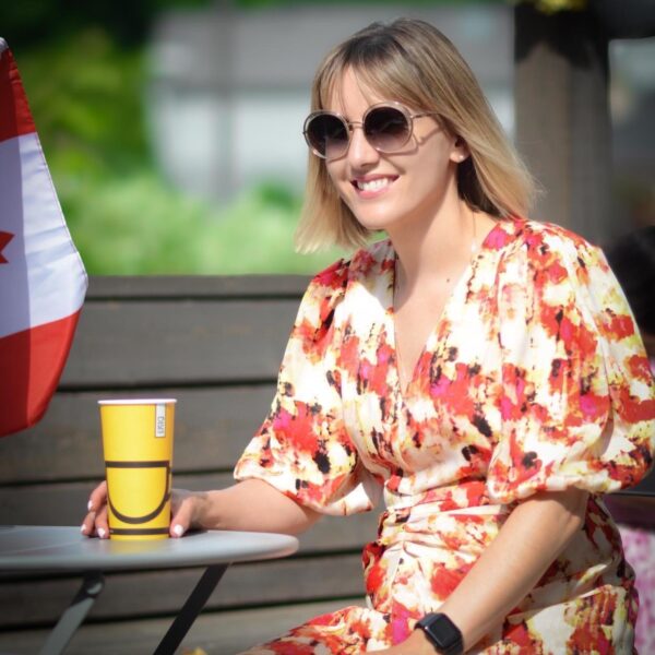 Ukrainian girl in Canada